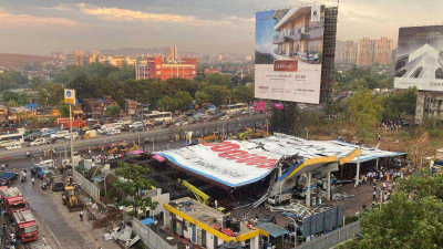 Восемь человек погибли из-за обрушения гигантского билборда в Мумбаи