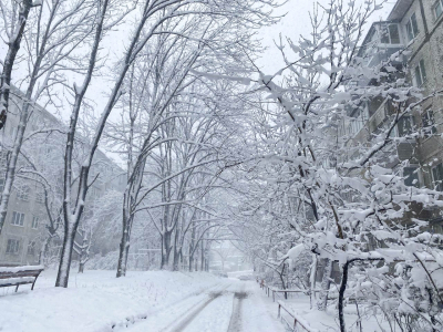 Морозы и мощные снегопады идут на Приморье: введен режим повышенной готовности