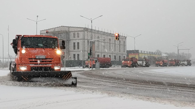 В Астане коммунальные службы работают в усиленном режиме из-за снегопада