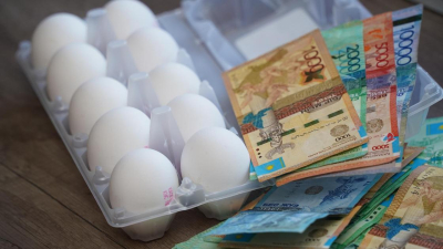 Больше денег на меньший объем продуктов питания стали тратить казахстанцы