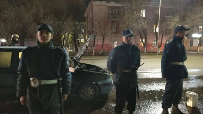Почти 10 тысяч нарушителей задержали бойцы Нацгвардии в Казахстане