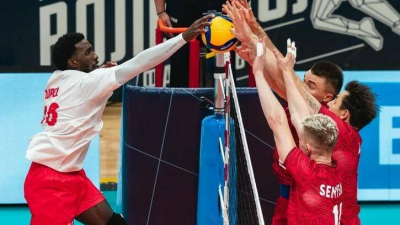 Российские волейболисты разгромили Кубу в товарищеском матче в Уфе