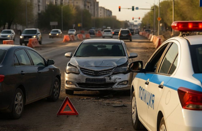 В Атырау с начала года погибло 6 детей в 268 ДТП