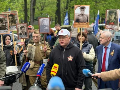 Патриотический автопробег ко Дню Победы объединил ветеранов, участников СВО и общественных деятелей