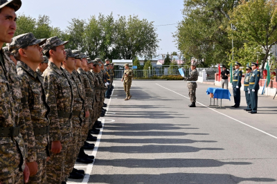 В войсковой части 10228 завершились воинские сборы с военнообязанными