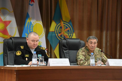Подведение итогов учебного года в ВМС Вооружённых Сил Казахстана
