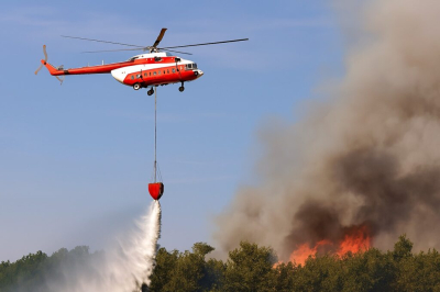 В Жетісу потушили природный пожар в нацпарке «Алтын-Эмель»