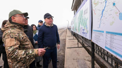 &quot;Не допустить разрушения&quot;: на севере Казахстана готовятся к переливам на реке Есиль