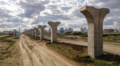 Строительство депо LRT началось в Астане