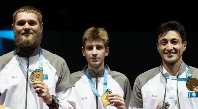 Сборная Казахстана по фехтованию завоевала «золото» на Исламских играх