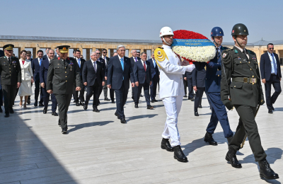 Касым-Жомарт Токаев почтил память основателя современного турецкого государства