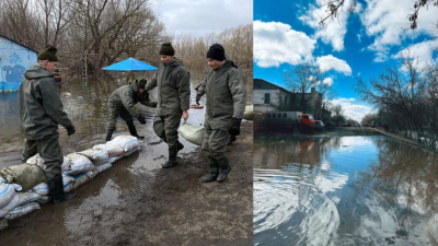 В Атбасаре объявили режим ЧС. Там откачивают воду и эвакуируют жителей