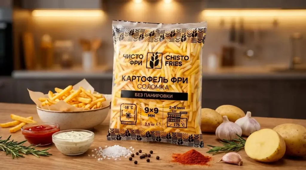 От поля до тарелки: как картофель превращается в картофель фри