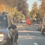 В Казани в результате ДТП загорелись мотоцикл и автомобиль — видео