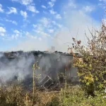 В Бугульме два человека сгорели заживо в частном доме — видео с места