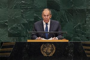Лавров и корреспондентка AP обменялись традиционными любезностями в Нью-Йорке