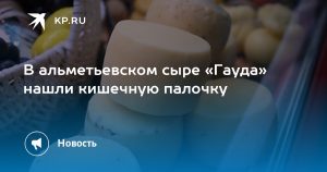 В альметьевском сыре «Гауда» нашли кишечную палочку