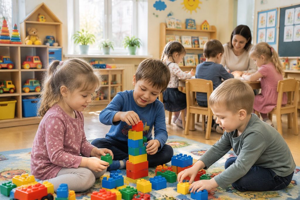 В российских детсадах начнут учить детей «нравственным ориентирам» и родной культуре