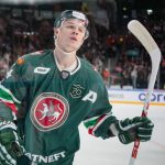 Нападающий «Ак Барса» Семёнов попал в звездную команду сентября от КХЛ