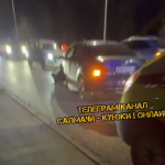 Массовая авария на вьезде в Салмачи — видео