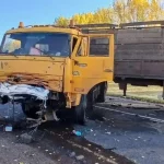 Водитель вылетел из авто: страшные кадры с места огненного смертельного ДТП в Татарстане