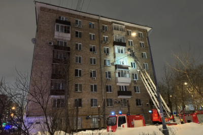 Пожар в Москве ликвидирован