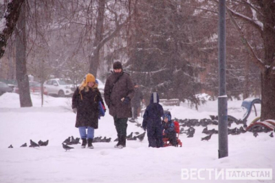 В Казани в январе выпало 110% месячной нормы осадков