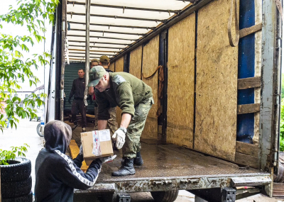Нижнекамск отправил 45 тонн гуманитарной помощи бойцам СВО и в новые регионы