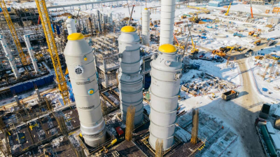 Проект СИБУРа «Стирольная цепочка» в Нижнекамске выполнен почти наполовину