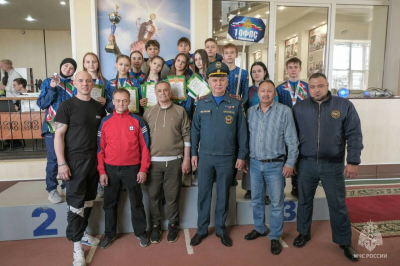 Нижнекамские юноши и девушки победили на соревнованиях памяти Сергея Хилкова по пожарно-спасательному спорту