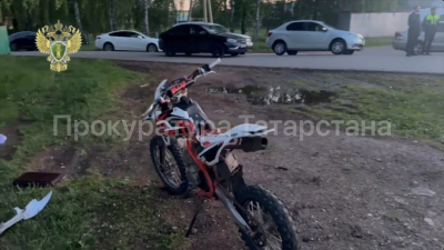 В Татарстане насмерть на питбайке разбилась 14-летняя девочка