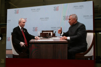 Путин и Минниханов запустили уникальное производство компрессорных агрегатов СПГ в Зеленодольске